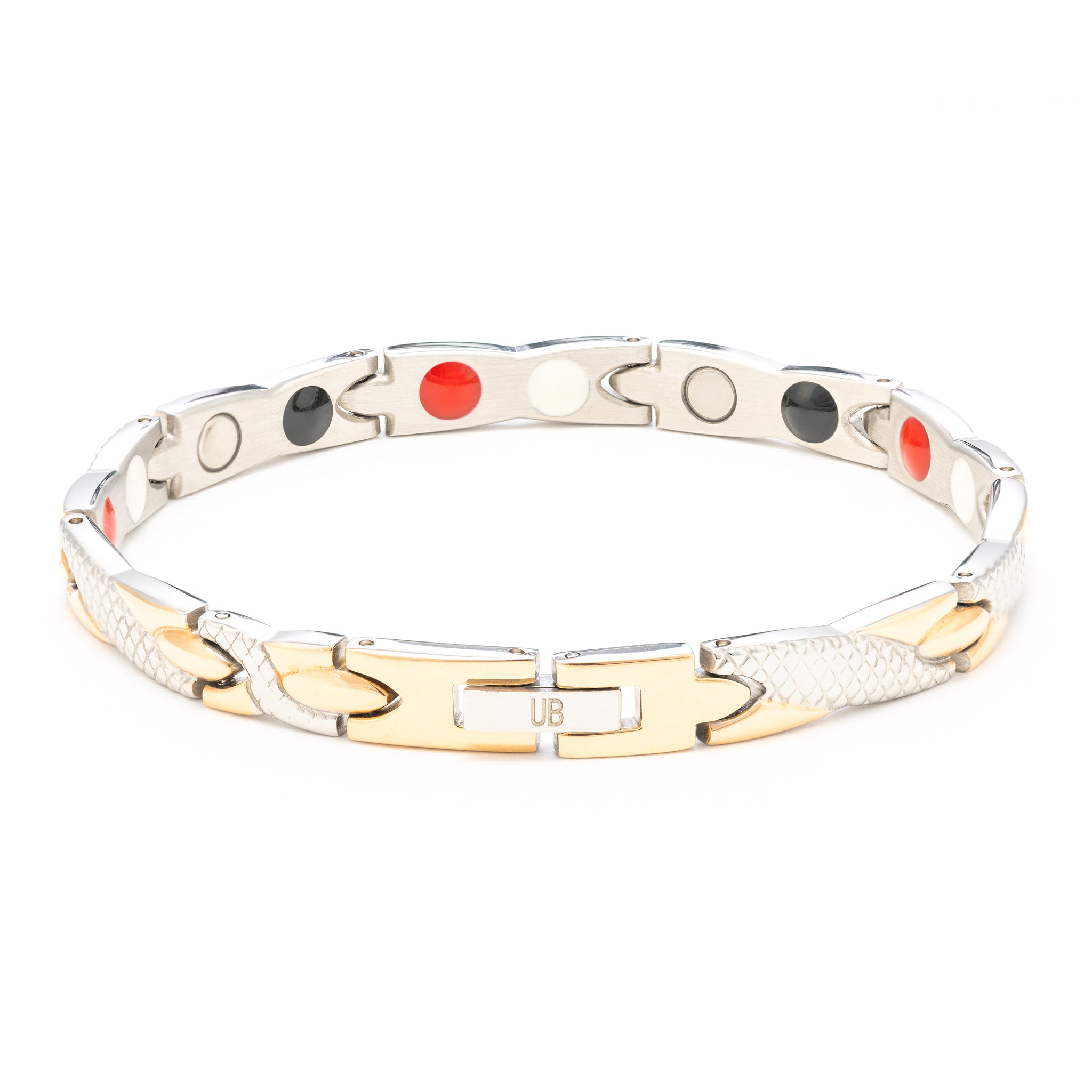 Serpentine: Rose Gold & Silver