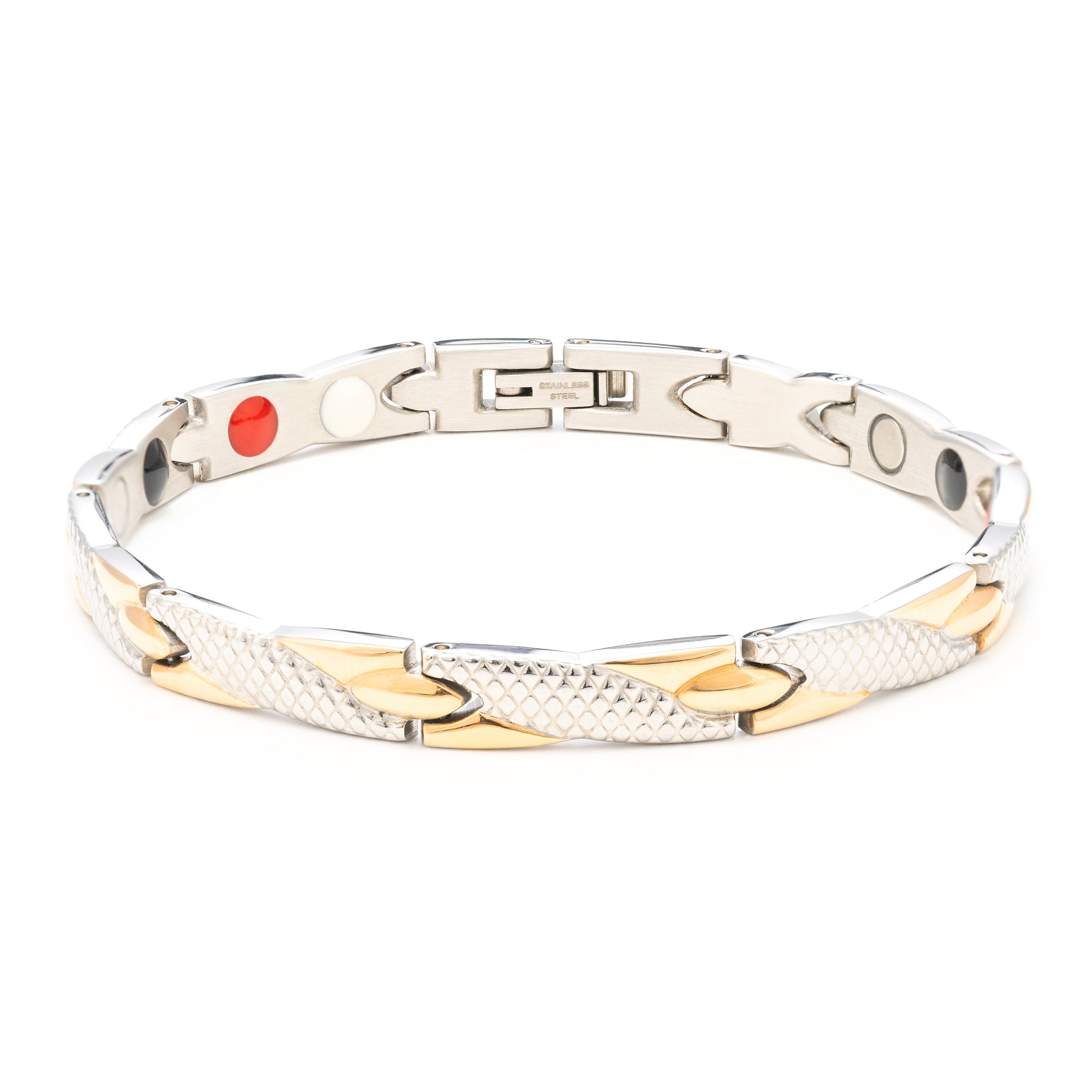 Serpentine: Rose Gold & Silver