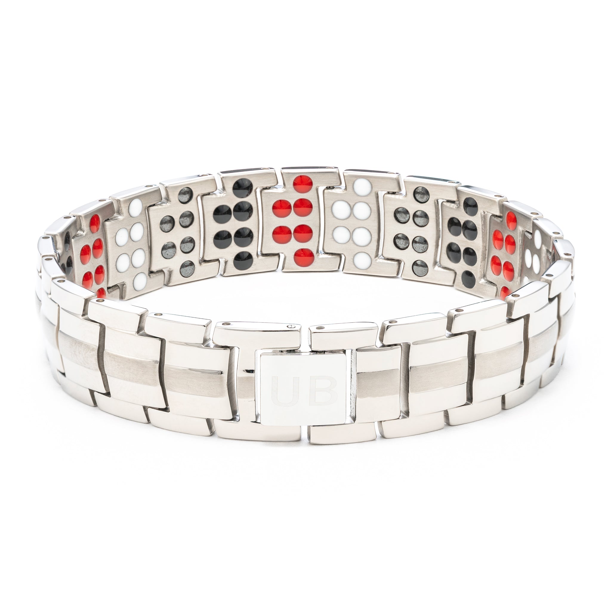DejaMax: Silver — Solid Titanium Magnetic Bracelet | UltraBand USA