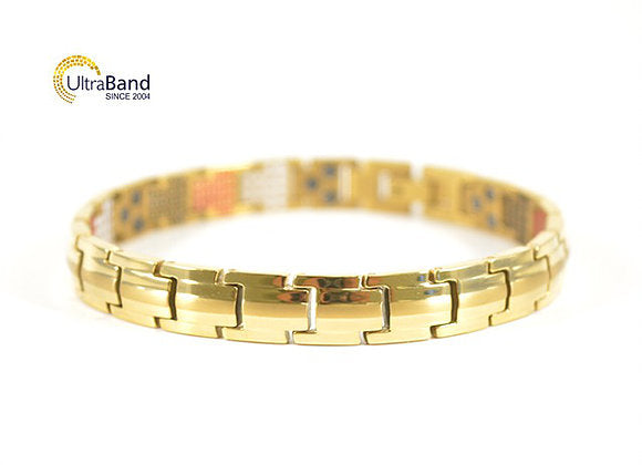 WajaMax — All Gold solid titanium magnetic bracelet