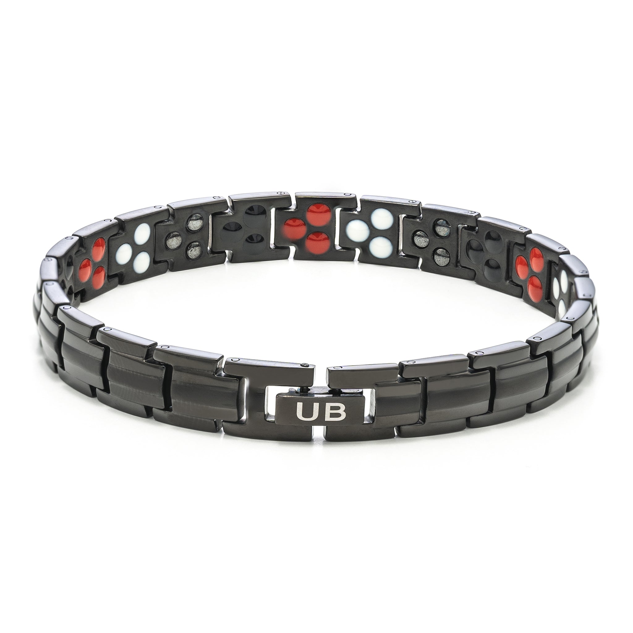 Wajamax: Black - Magnetic Therapeutic Bracelet | Ultrabandusa