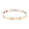 Serpentine: Rose Gold & Silver