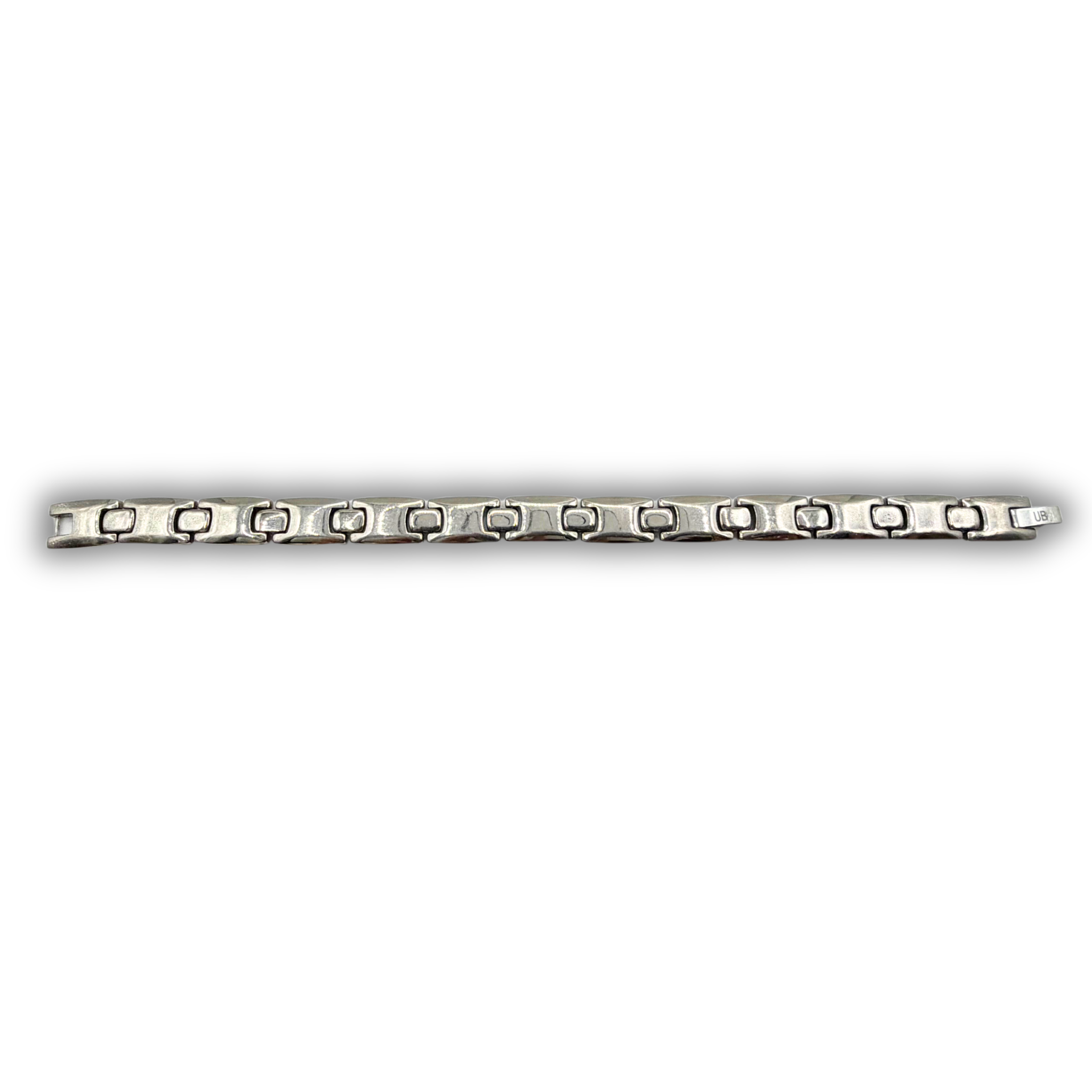 Slim Silver Link Bracelet