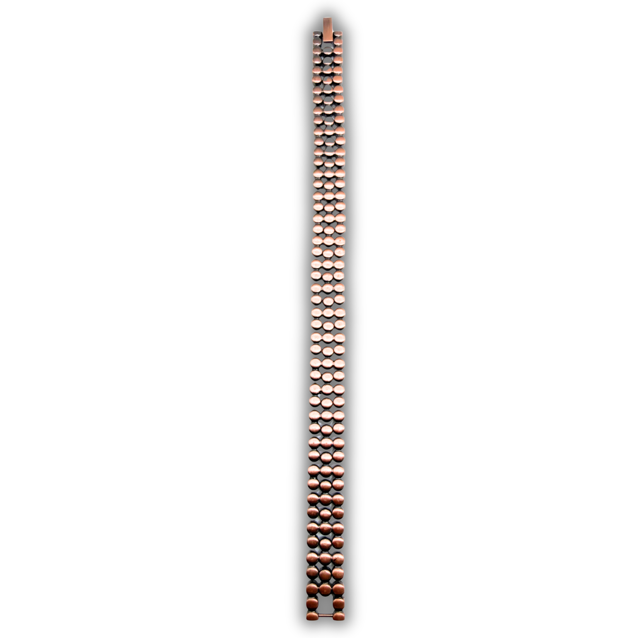 Copper Triple-Row Bracelet