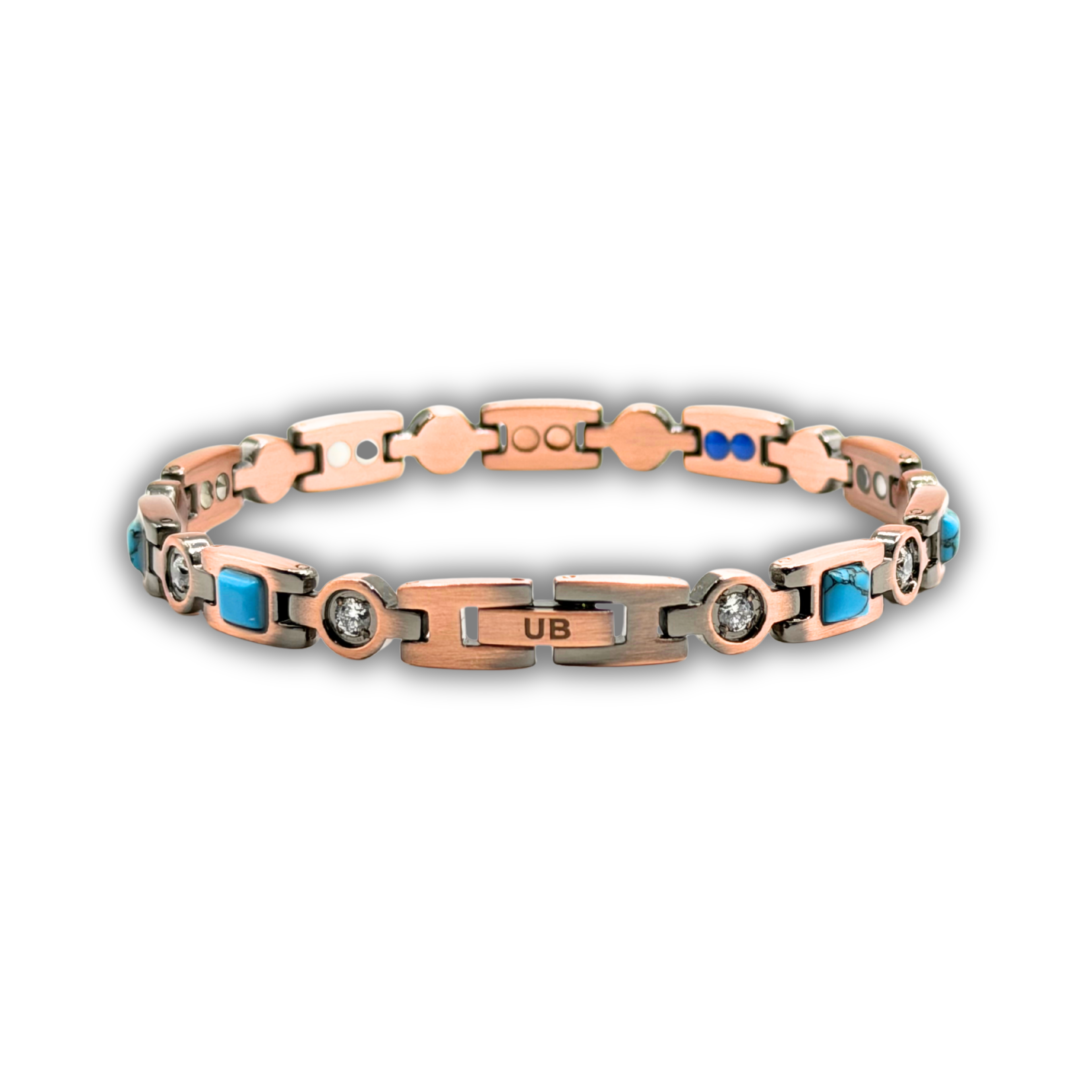 Azura: Rose Gold Turquoise