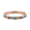 Azura: Rose Gold Turquoise