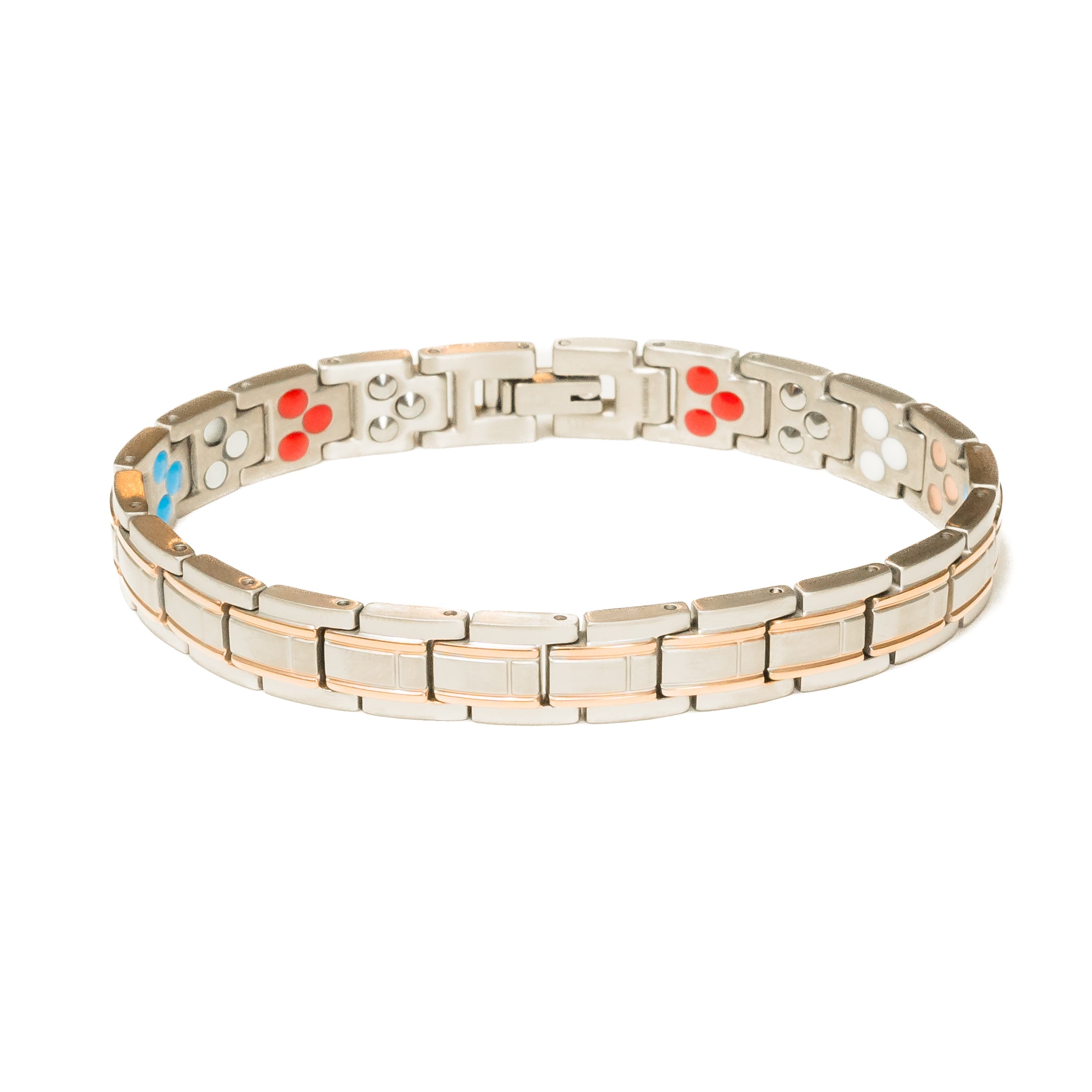 Verdant Edge Elite Silver & Rose Gold