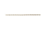 Pure Gold Twin Hearts Anklet