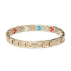 Verdant Edge Elite Silver & Rose Gold